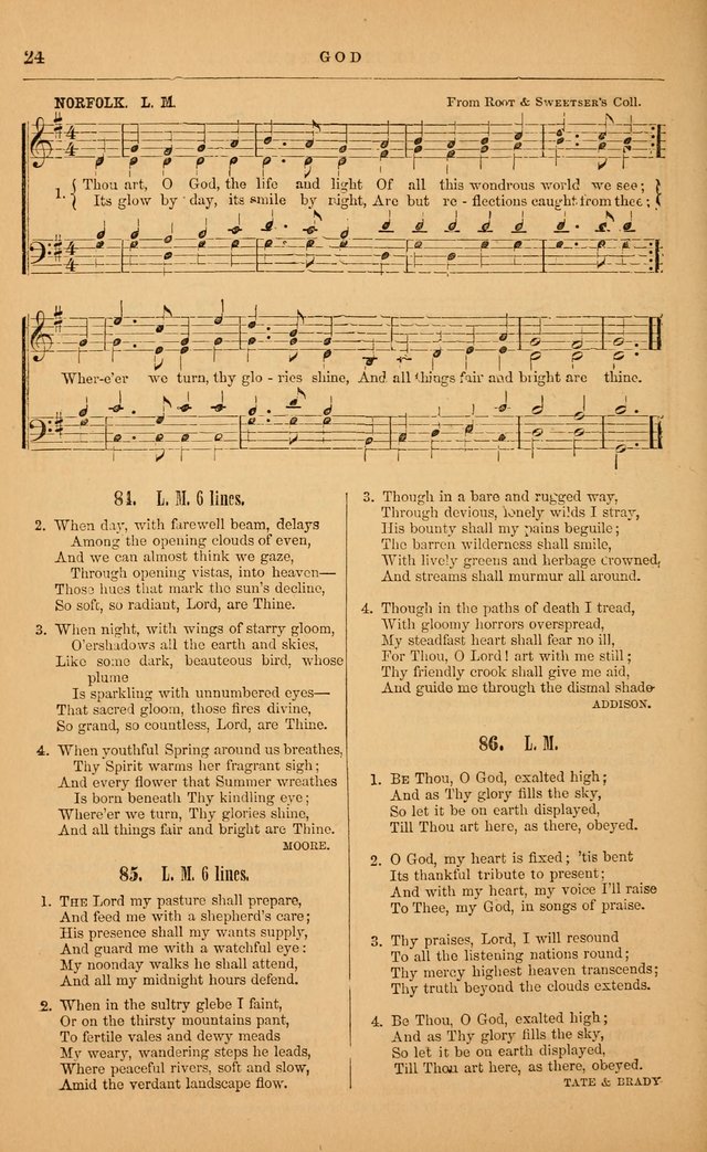 The Baptist Hymn and Tune Book: being "The Plymouth Collection" enlarged and adapted to the use of Baptist churches page 76