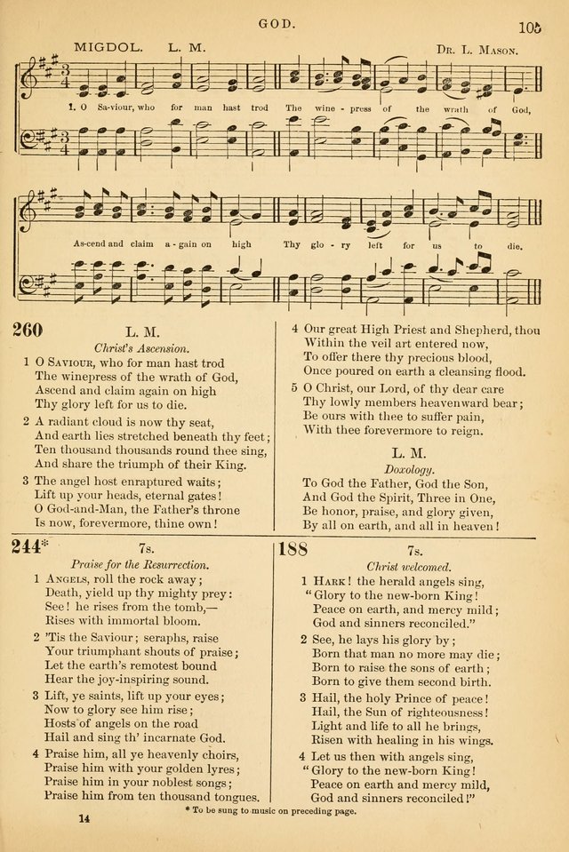 The Baptist Hymn and Tune Book, for Public Worship page 114