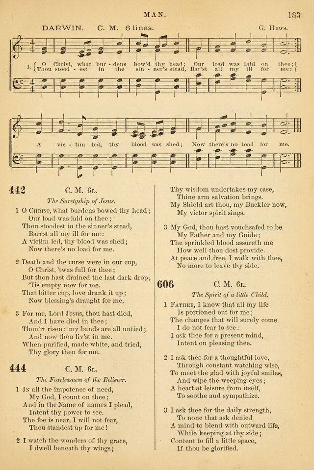 The Baptist Hymn and Tune Book, for Public Worship page 192