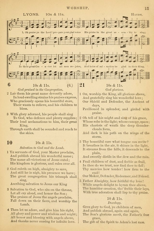 The Baptist Hymn and Tune Book, for Public Worship page 22