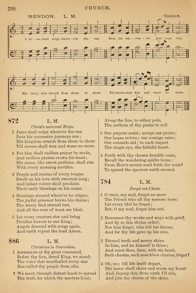 The Baptist Hymn and Tune Book, for Public Worship page 307