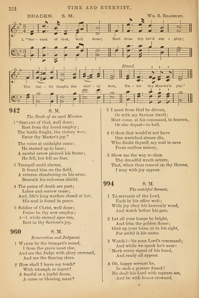 The Baptist Hymn and Tune Book, for Public Worship page 333