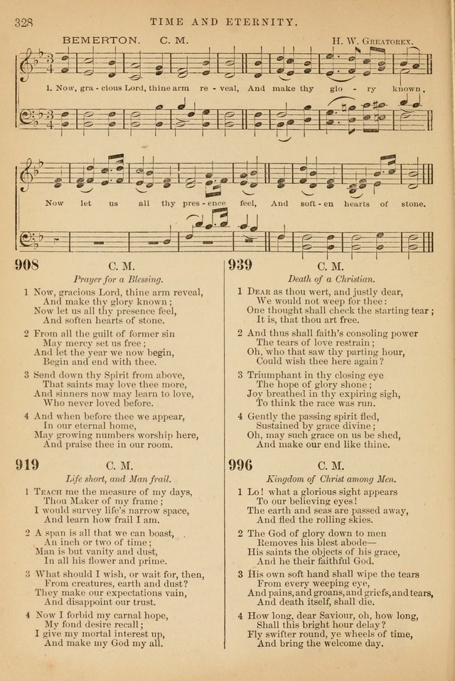 The Baptist Hymn and Tune Book, for Public Worship page 337