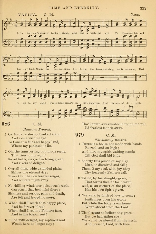 The Baptist Hymn and Tune Book, for Public Worship page 340