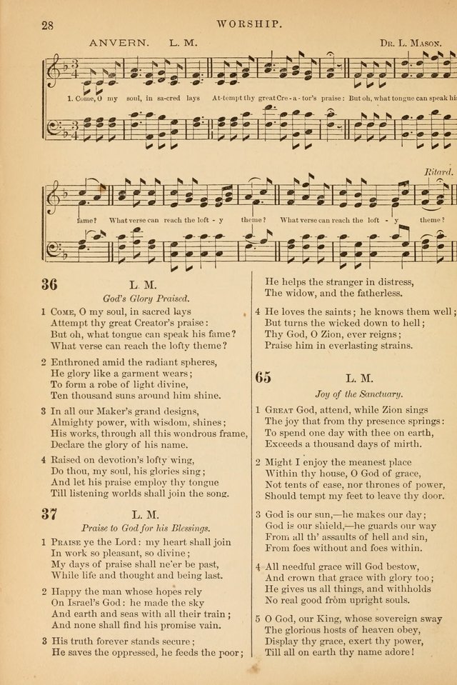 The Baptist Hymn and Tune Book, for Public Worship page 37