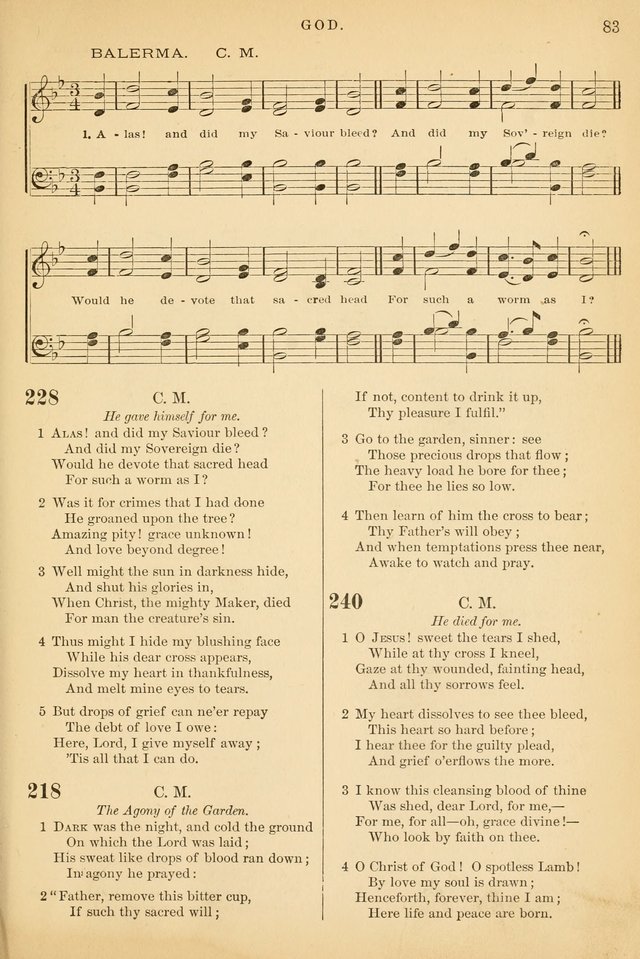 The Baptist Hymn and Tune Book, for Public Worship page 92