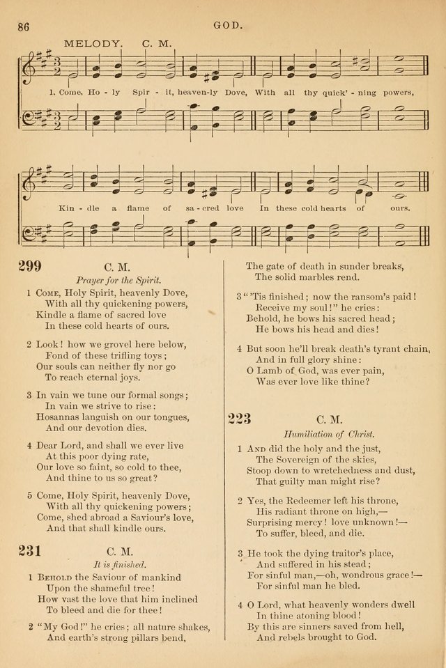 The Baptist Hymn and Tune Book, for Public Worship page 95