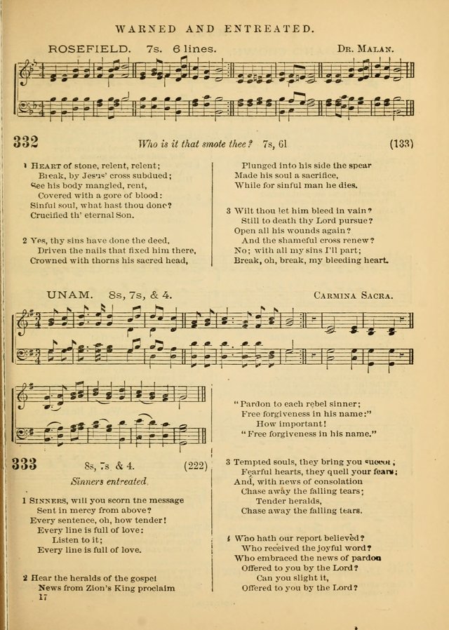 The Baptist Hymn and Tune Book for Public Worship page 129