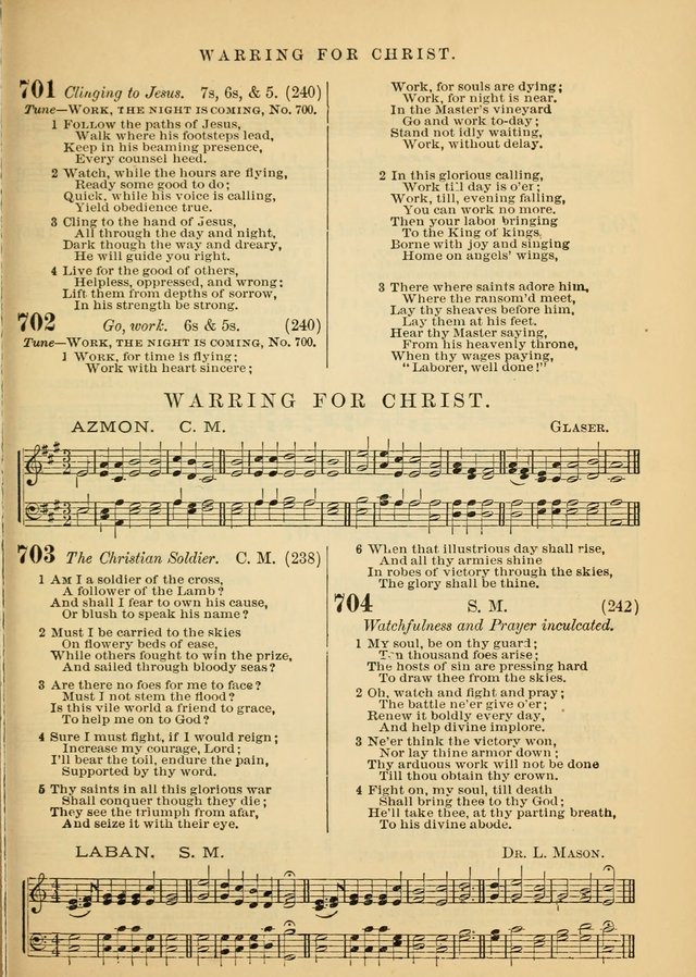 The Baptist Hymn and Tune Book for Public Worship page 261