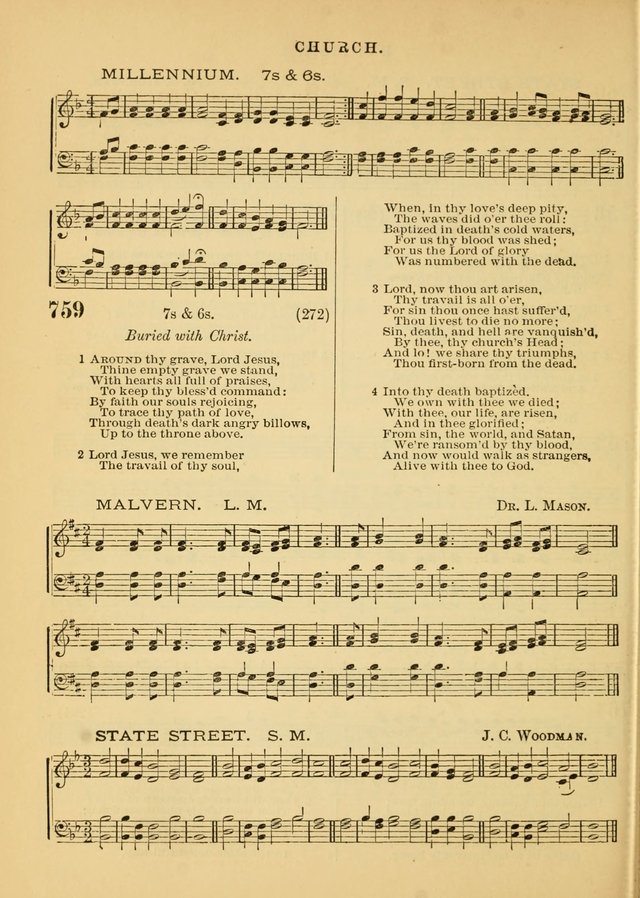 The Baptist Hymn and Tune Book for Public Worship page 280