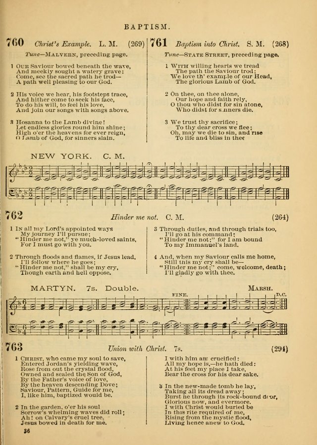 The Baptist Hymn and Tune Book for Public Worship page 281