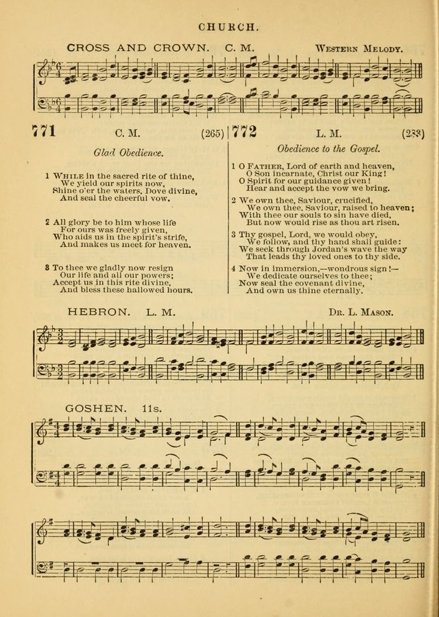 The Baptist Hymn and Tune Book for Public Worship page 284