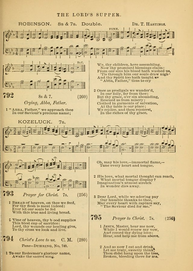 The Baptist Hymn and Tune Book for Public Worship page 291