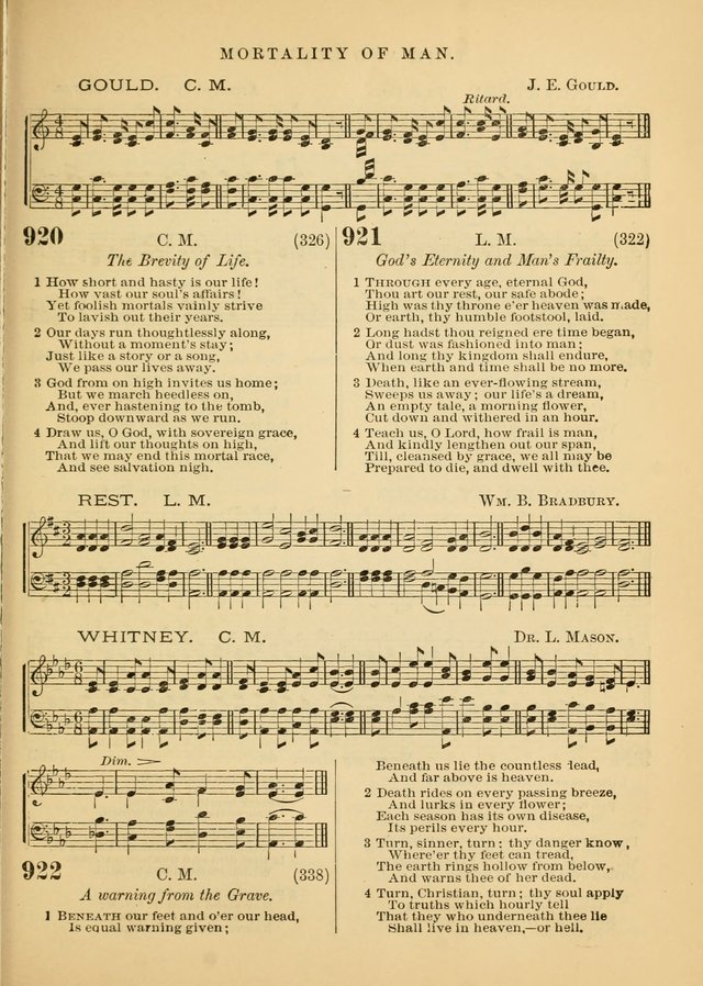 The Baptist Hymn and Tune Book for Public Worship page 335