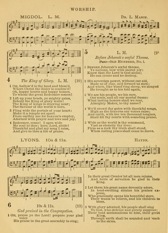 The Baptist Hymn and Tune Book for Public Worship page 6