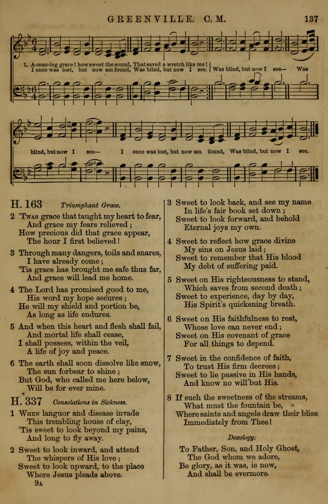 Book of Hymns and Tunes, comprising the psalms and hymns for the worship of God, approved by the general assembly of 1866, arranged with appropriate tunes... by authority of the assembly of 1873 page 133