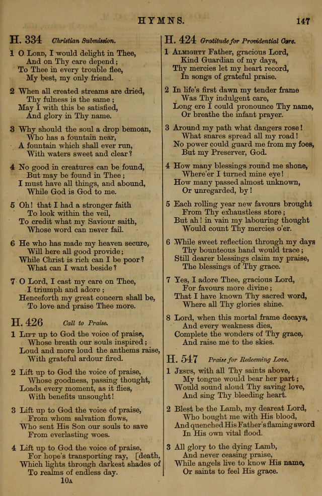 Book of Hymns and Tunes, comprising the psalms and hymns for the worship of God, approved by the general assembly of 1866, arranged with appropriate tunes... by authority of the assembly of 1873 page 143