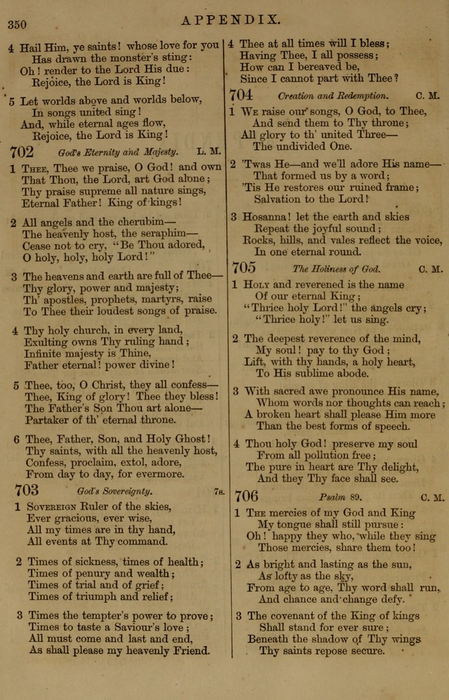 Book of Hymns and Tunes, comprising the psalms and hymns for the worship of God, approved by the general assembly of 1866, arranged with appropriate tunes... by authority of the assembly of 1873 page 348