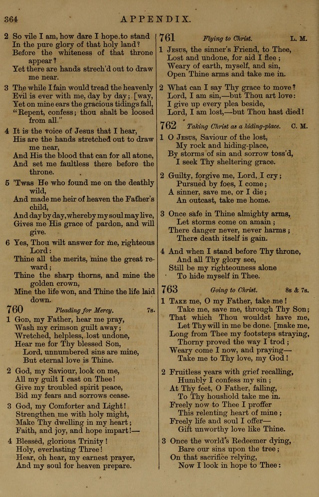 Book of Hymns and Tunes, comprising the psalms and hymns for the worship of God, approved by the general assembly of 1866, arranged with appropriate tunes... by authority of the assembly of 1873 page 362