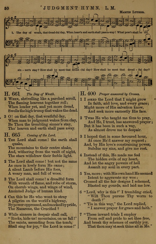 Book of Hymns and Tunes, comprising the psalms and hymns for the worship of God, approved by the general assembly of 1866, arranged with appropriate tunes... by authority of the assembly of 1873 page 46