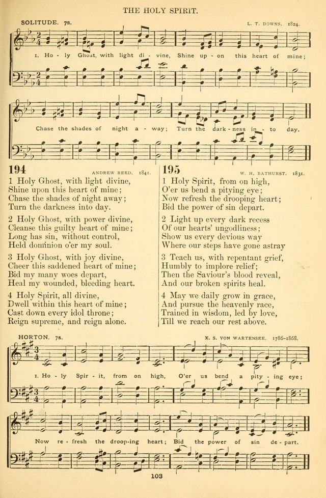 The Baptist Hymnal, for Use in the Church and Home page 116