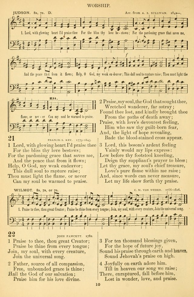 The Baptist Hymnal, for Use in the Church and Home page 23