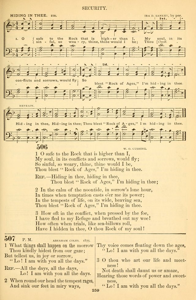 The Baptist Hymnal, for Use in the Church and Home page 272