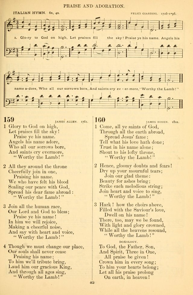 The Baptist Hymnal, for Use in the Church and Home page 96