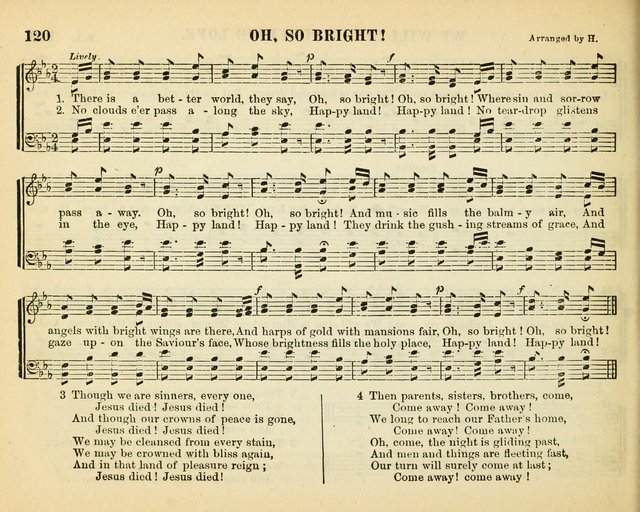 Bright Jewels for the Sunday School: a new collection of Sunday School songs written expressly for this work, many of which are the latest compositions of William B. Bradbury... page 125