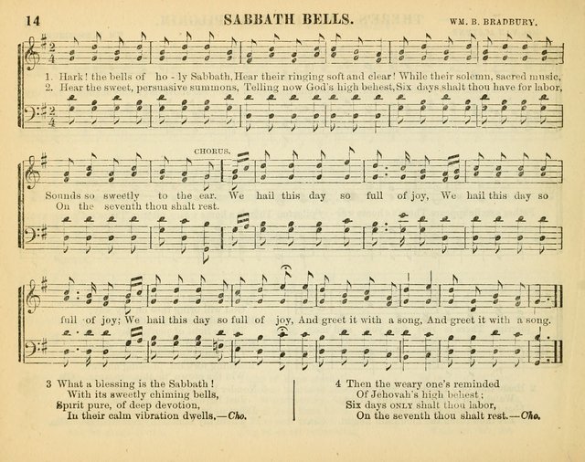 Bright Jewels for the Sunday School: a new collection of Sunday School songs written expressly for this work, many of which are the latest compositions of William B. Bradbury... page 19