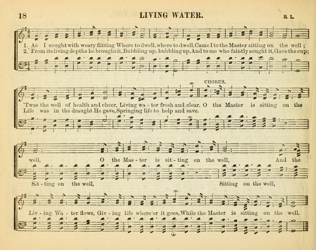 Bright Jewels for the Sunday School: a new collection of Sunday School songs written expressly for this work, many of which are the latest compositions of William B. Bradbury... page 23