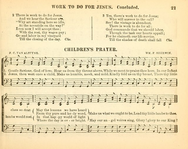 Bright Jewels for the Sunday School: a new collection of Sunday School songs written expressly for this work, many of which are the latest compositions of William B. Bradbury... page 26