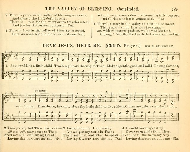 Bright Jewels for the Sunday School: a new collection of Sunday School songs written expressly for this work, many of which are the latest compositions of William B. Bradbury... page 60