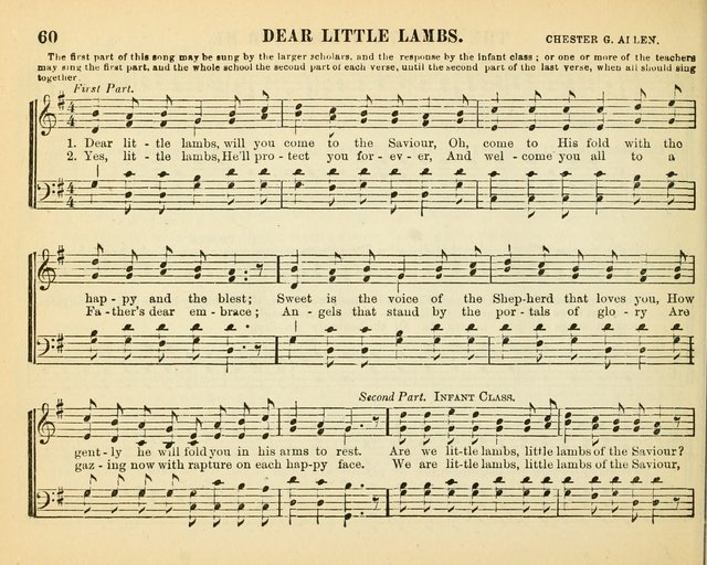 Bright Jewels for the Sunday School: a new collection of Sunday School songs written expressly for this work, many of which are the latest compositions of William B. Bradbury... page 65