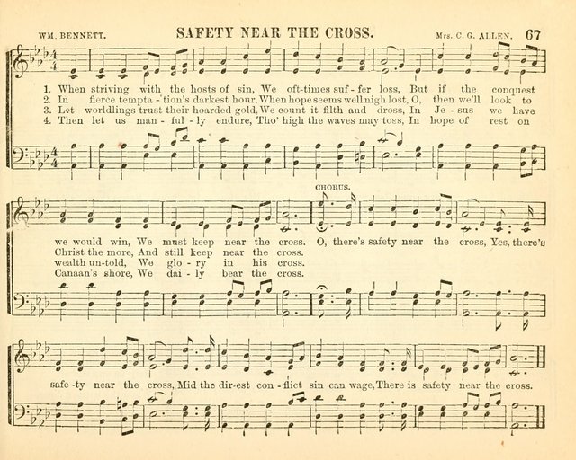 Bright Jewels for the Sunday School: a new collection of Sunday School songs written expressly for this work, many of which are the latest compositions of William B. Bradbury... page 72