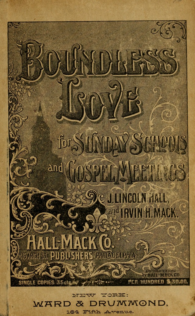 Boundless Love: for Sunday Schools and Gospel Meetings page i