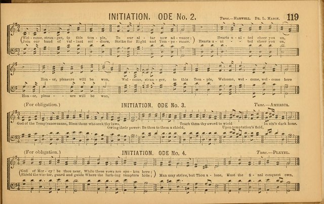 Bugle Notes for the Temperance Army: a collection of songs, quartettes, and glees, adapted to the use of all temperance gatherings, glee clubs, etc. ... page 120