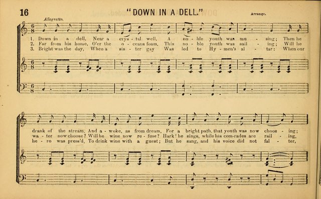 Bugle Notes for the Temperance Army: a collection of songs, quartettes, and glees, adapted to the use of all temperance gatherings, glee clubs, etc. ... page 17