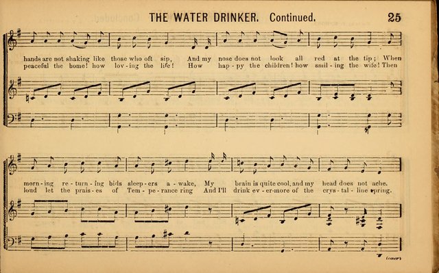 Bugle Notes for the Temperance Army: a collection of songs, quartettes, and glees, adapted to the use of all temperance gatherings, glee clubs, etc. ... page 26