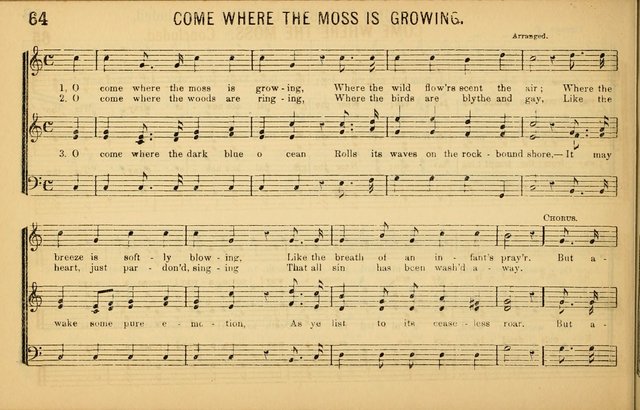 Bugle Notes for the Temperance Army: a collection of songs, quartettes, and glees, adapted to the use of all temperance gatherings, glee clubs, etc. ... page 65