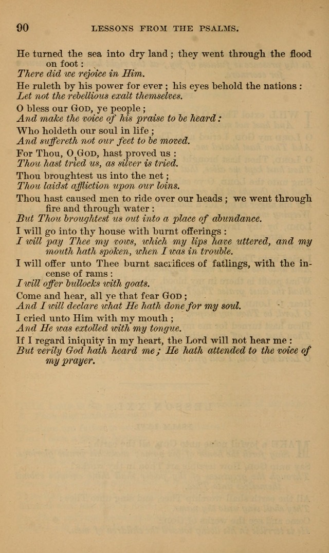 The Book of Worship: prepared for the use of the New Church, by order of the general convention (New York ed.) page 90