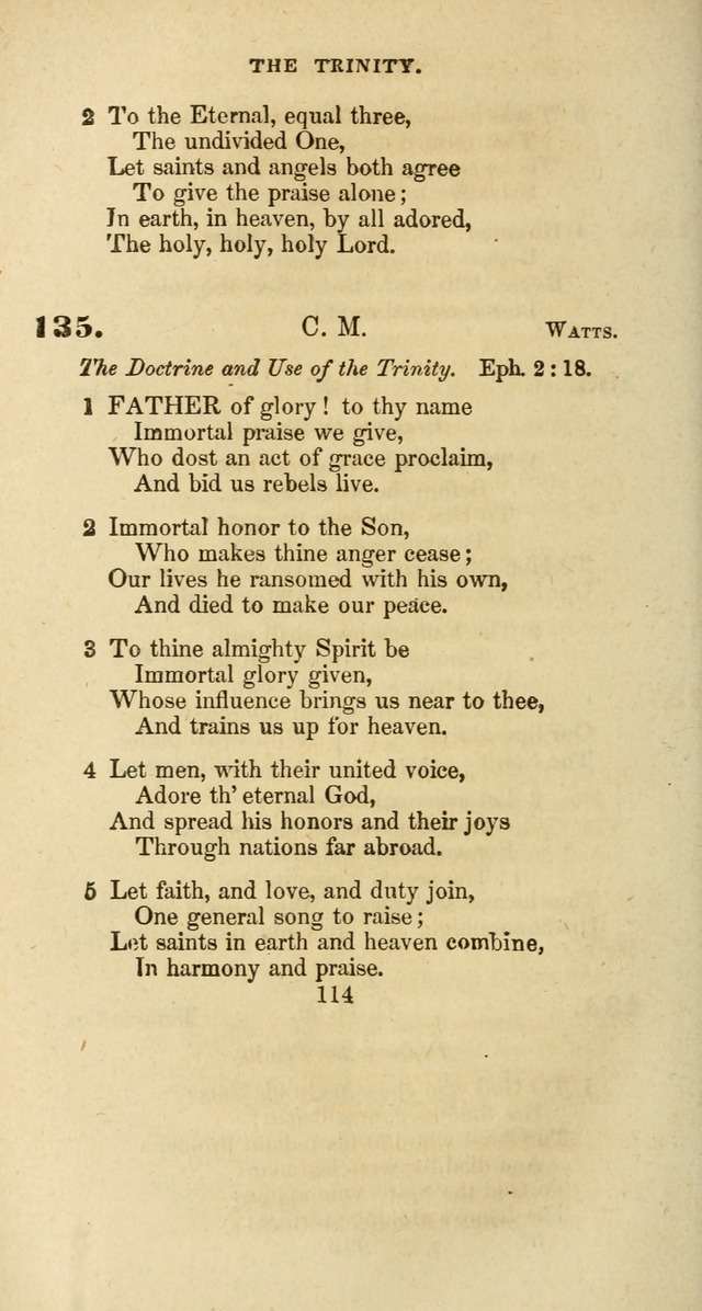 The Baptist Psalmody: a selection of hymns for the worship of God page 114