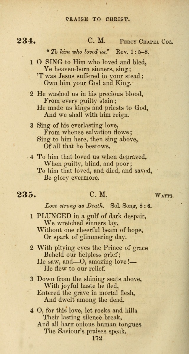 The Baptist Psalmody: a selection of hymns for the worship of God page 172