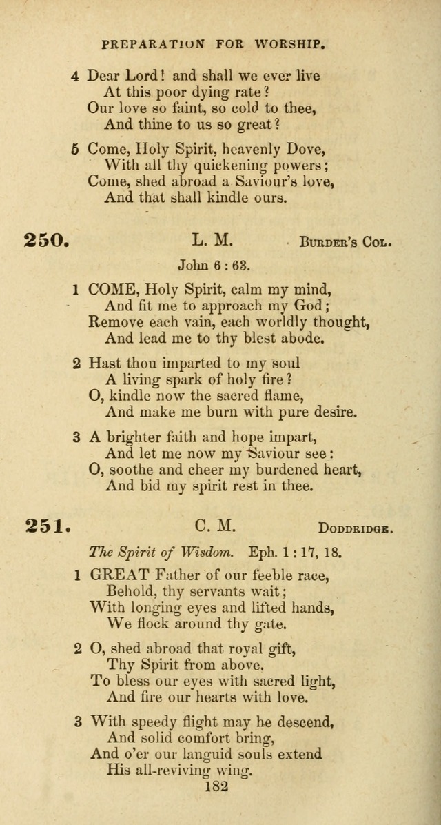 The Baptist Psalmody: a selection of hymns for the worship of God page 182