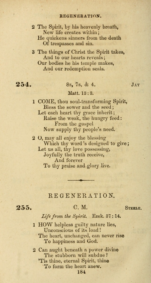 The Baptist Psalmody: a selection of hymns for the worship of God page 184