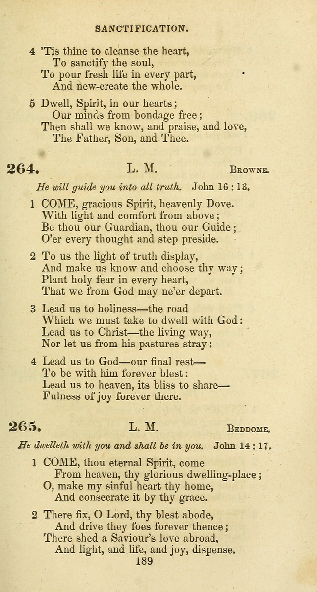 The Baptist Psalmody: a selection of hymns for the worship of God page 189