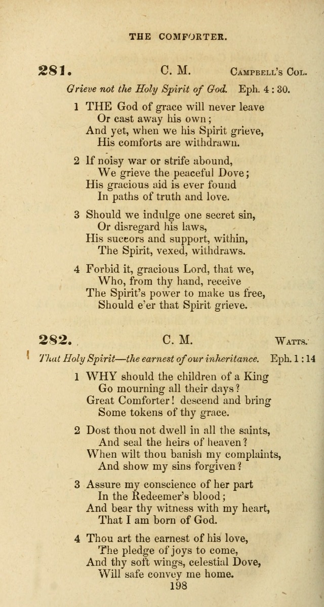 The Baptist Psalmody: a selection of hymns for the worship of God page 198