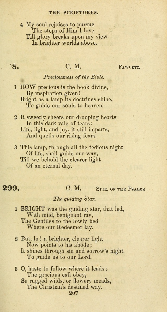 The Baptist Psalmody: a selection of hymns for the worship of God page 207