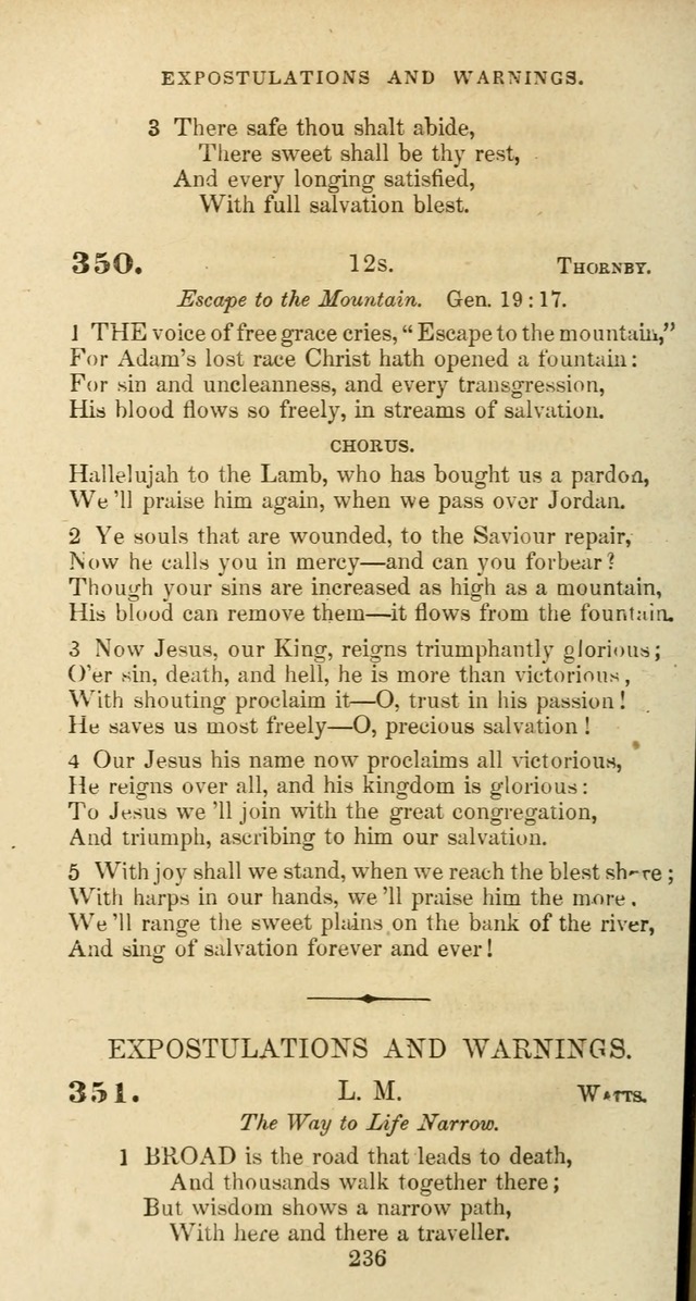 The Baptist Psalmody: a selection of hymns for the worship of God page 236