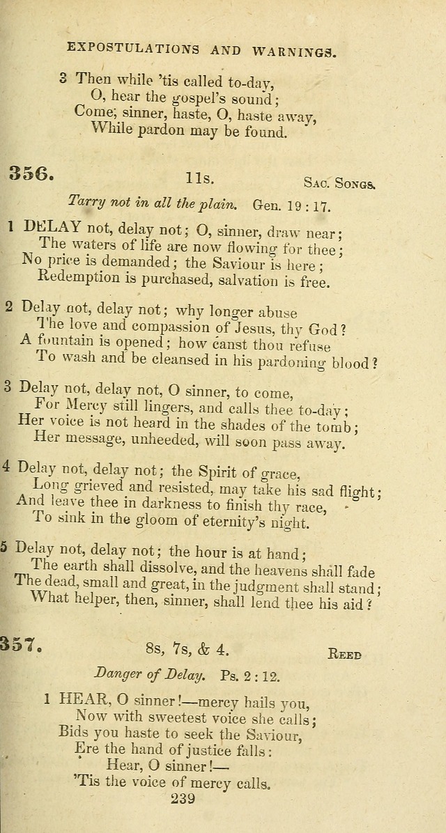 The Baptist Psalmody: a selection of hymns for the worship of God page 239